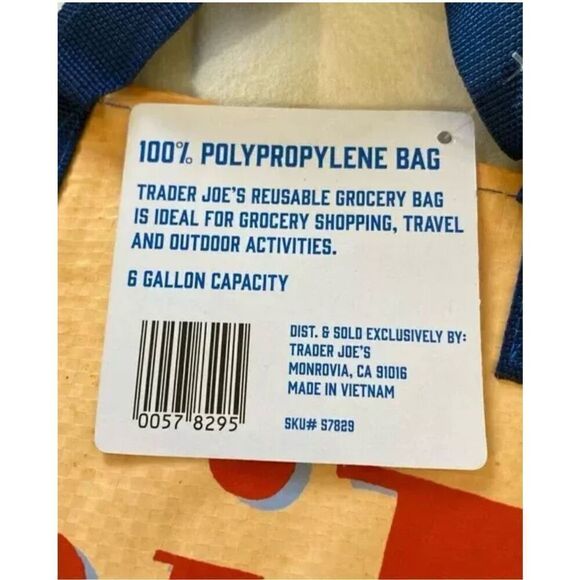 Trader Joe's Limited Edition Mystery Pack reusable regional bags - Picture 5 of 5